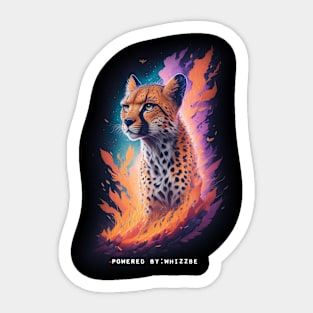 Cheetah Adventure Sticker